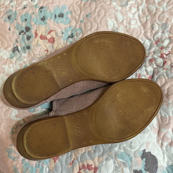 LUCKY brand booties, pink suede, like new! Size 9 - Picture 3 of 7